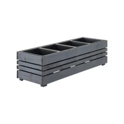 Cerland Geteborg Outdoor Rectangular Wooden Planter 120cm 5 Cerland Geteborg Outdoor Rectangular Wooden Planter 120cm -Bloom Haven Herbaceous Perennials Deals Store 004680 HD