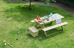 Classic Picnic Table -Bloom Haven Herbaceous Perennials Deals Store 253001 01 04