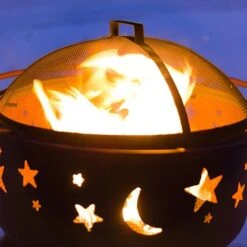 Landmann Moon & Stars Deluxe Garden Firepit -Bloom Haven Herbaceous Perennials Deals Store 28335 03