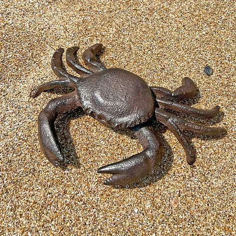 Crab Garden Ornament In Cast Iron 5 Crab Garden Ornament In Cast Iron - Image 5