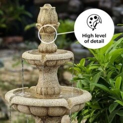 Versailles 3 Tier Fountain Garden Water Feature 9 Versailles 3 Tier Fountain Garden Water Feature -Bloom Haven Herbaceous Perennials Deals Store 3 tier2
