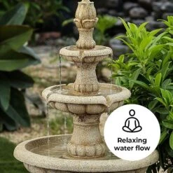 Versailles 3 Tier Fountain Garden Water Feature 11 Versailles 3 Tier Fountain Garden Water Feature -Bloom Haven Herbaceous Perennials Deals Store 3 tier4
