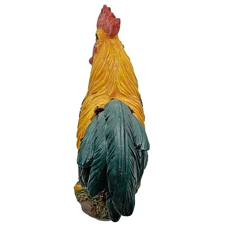 Standing Cockerel Bird Garden Animal Ornament 7 Standing Cockerel Bird Garden Animal Ornament - Image 7