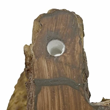 Wall Mountable Eagle Owl Bird On A Branch Garden Ornament 4 Wall Mountable Eagle Owl Bird On A Branch Garden Ornament - Image 4