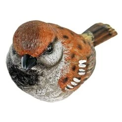 Large Sparrow Bird Garden Ornament -Bloom Haven Herbaceous Perennials Deals Store 3662L 2