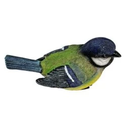 Large Blue Tit Bird Garden Ornament -Bloom Haven Herbaceous Perennials Deals Store 3663L 2
