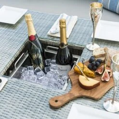 Maze Rattan Oxford Corner Dining Set With Ice Bucket & Rising Dining Table -Bloom Haven Herbaceous Perennials Deals Store 401760 9