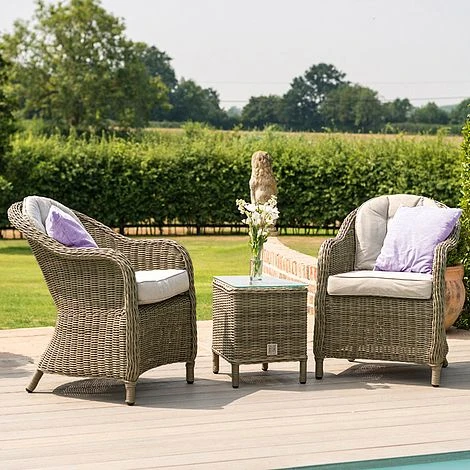 Maze Rattan Winchester Lounge Set 3 Piece 1 Maze Rattan Winchester Lounge Set 3 Piece
