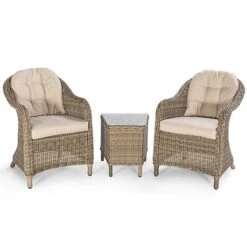 Maze Rattan Winchester Lounge Set 3 Piece 5 Maze Rattan Winchester Lounge Set 3 Piece -Bloom Haven Herbaceous Perennials Deals Store 404424 3