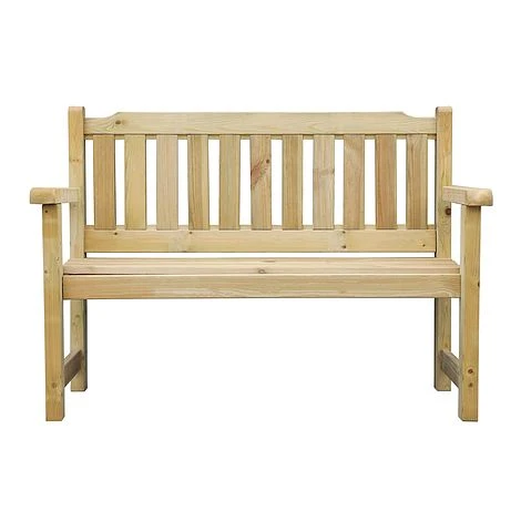 Waltons 2 Seater Pressure Treated Wooden Garden Bench 4ft 9 Waltons 2 Seater Pressure Treated Wooden Garden Bench 4ft - Image 9