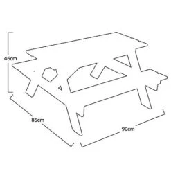 Idooka Kids' Picnic & Water Table 13 Idooka Kids' Picnic & Water Table -Bloom Haven Herbaceous Perennials Deals Store 532000600.Silhouette