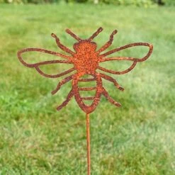 5 Metal Insect Garden Stake Ornaments 10 5 Metal Insect Garden Stake Ornaments -Bloom Haven Herbaceous Perennials Deals Store 562414000712 3