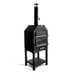 La Hacienda Napoli Multi-Function 4 In 1 Pizza Oven, Outdoor Oven, BBQ & Smoker -Bloom Haven Herbaceous Perennials Deals Store 56336 3
