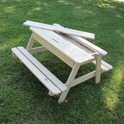 Soulet Childrens Wooden Picnic Table With Sandpit -Bloom Haven Herbaceous Perennials Deals Store 782714 ZOOM 02