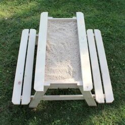 Soulet Childrens Wooden Picnic Table With Sandpit -Bloom Haven Herbaceous Perennials Deals Store 782714 ZOOM 03