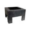 Square Firebowl & Square Console Granite H40Cm W58Cm