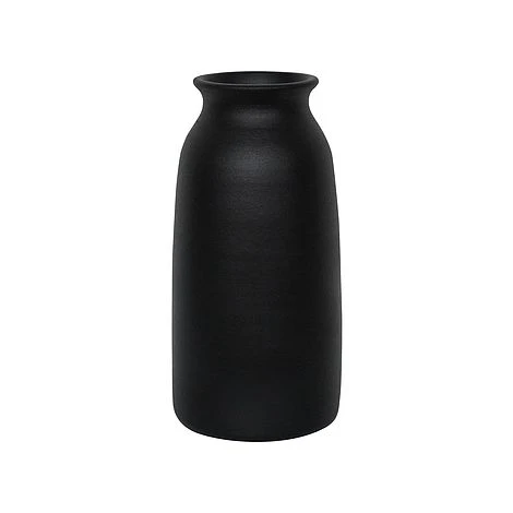 Akemi Vase Tall Carbon Black H32CM W16CM 1 Akemi Vase Tall Carbon Black H32CM W16CM