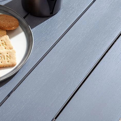 Rowlinson Garden Rattan Corner Sofa Dining Set Grey 8 Seater 7 Rowlinson Garden Rattan Corner Sofa Dining Set Grey 8 Seater - Image 7