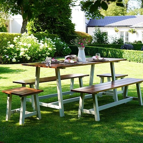 Broadway Acacia Wood 5 Piece Furniture Set 4 Broadway Acacia Wood 5 Piece Furniture Set - Image 4