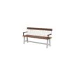 Broadway Acacia Wood Cream Garden Bench H89CM W160CM