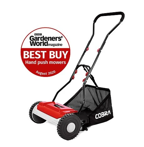 Cobra HM381 Hand Cylinder Mower 38cm (15in) With Grass Bag 1 Cobra HM381 Hand Cylinder Mower 38cm (15in) With Grass Bag