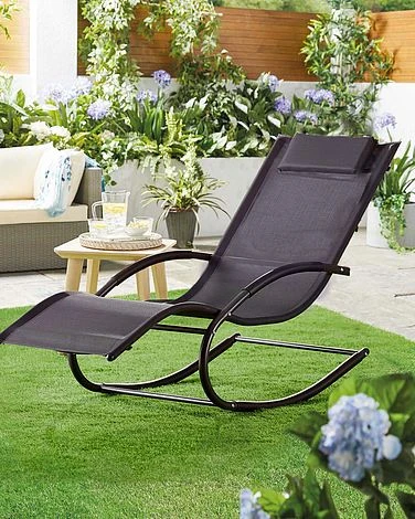 Idooka Mesh Rocking Sun Lounger 6 Idooka Mesh Rocking Sun Lounger - Image 6