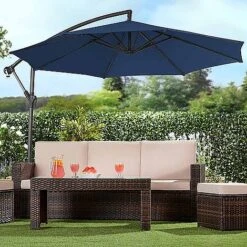 Garden Gear Cantilever Parasol -Bloom Haven Herbaceous Perennials Deals Store D596681