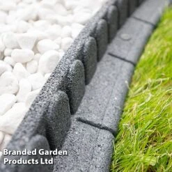 Lawnmower Friendly Flexi-Edge Border - Grey 12 Lawnmower Friendly Flexi-Edge Border - Grey -Bloom Haven Herbaceous Perennials Deals Store EDGE MOWERGREY S48182