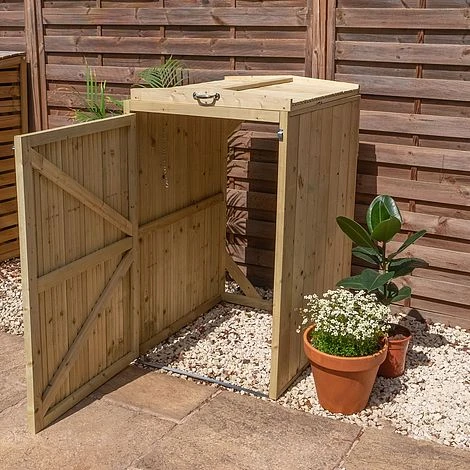 Premium Pressure Treated 2' X 3' Bin Storage Unit 4 Premium Pressure Treated 2' X 3' Bin Storage Unit - Image 4