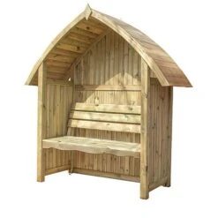 Waltons Wooden Arch Top Garden Pressure Treated Arbour Seat 12 Waltons Wooden Arch Top Garden Pressure Treated Arbour Seat -Bloom Haven Herbaceous Perennials Deals Store ESDXL21PT035 007