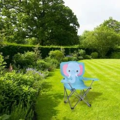 Idooka Kids' Folding Crocodile Camp Chair -Bloom Haven Herbaceous Perennials Deals Store FC5000050.ELEPHANT.Lifestyle