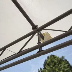 Aphrodite Heavy Duty Garden Gazebo With Side Curtains 2.7m 13 Aphrodite Heavy Duty Garden Gazebo With Side Curtains 2.7m -Bloom Haven Herbaceous Perennials Deals Store FSGHD LS6