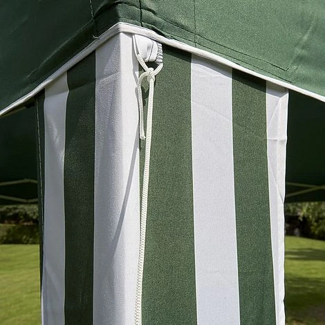 Pop Up Garden Gazebo Party Tent 3m X 3m Green 5 Pop Up Garden Gazebo Party Tent 3m X 3m Green - Image 5