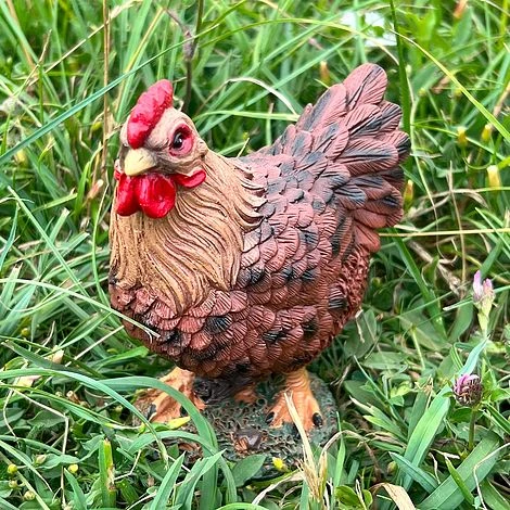 Chicken Garden Ornaments 12 Chicken Garden Ornaments - Image 12