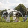 Garden Gear 3.5m Dome Event Shelter With Two Sunshade Walls