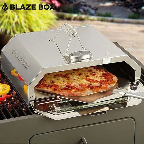 Blaze Box Pizza Oven With Paddle 1 Blaze Box Pizza Oven With Paddle