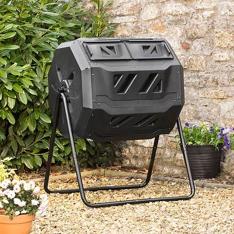 Garden Grow 160L Rotating Composter 1 Garden Grow 160L Rotating Composter