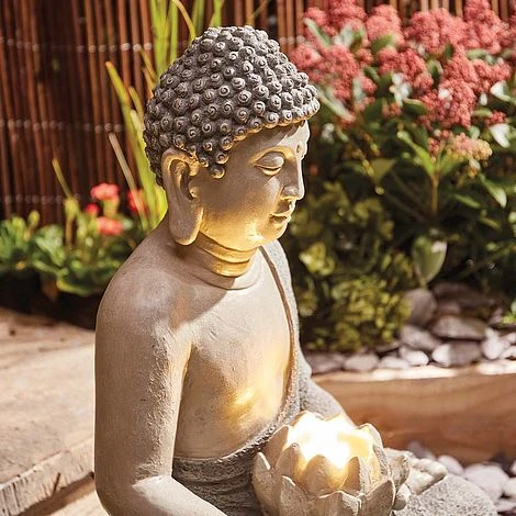 Serenity Lotus Buddha Water Feature 3 Serenity Lotus Buddha Water Feature - Image 3