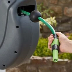 Garden Gear Premium Automatic Rewind Hose -Bloom Haven Herbaceous Perennials Deals Store G2753 31
