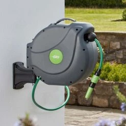 Garden Gear Premium Automatic Rewind Hose -Bloom Haven Herbaceous Perennials Deals Store G2754 2