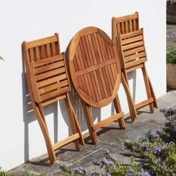 Garden Life Acacia Hardwood Bistro Set -Bloom Haven Herbaceous Perennials Deals Store G2856 3 2000x2000 1