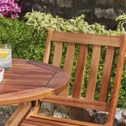 Garden Life Acacia Hardwood Bistro Set -Bloom Haven Herbaceous Perennials Deals Store G2856 5 2000x2000 1