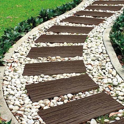 Eco-Friendly Stepping Stone Rail Road Sleepers 1 Eco-Friendly Stepping Stone Rail Road Sleepers
