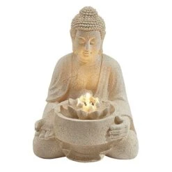 Serenity Serene Buddha Water Feature -Bloom Haven Herbaceous Perennials Deals Store G3864 5