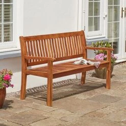 Garden Gear Acacia 3-Seater Garden Bench 9 Garden Gear Acacia 3-Seater Garden Bench -Bloom Haven Herbaceous Perennials Deals Store G4030 3