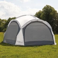 Garden Gear 3.9m Dome Event Shelter With Two Sunshade Walls -Bloom Haven Herbaceous Perennials Deals Store G4456 rain sheets 1000x1000 1