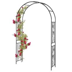 Garden Gear 2.2M Metal Garden Arch -Bloom Haven Herbaceous Perennials Deals Store G4545 2
