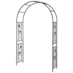 Garden Gear 2.2M Metal Garden Arch -Bloom Haven Herbaceous Perennials Deals Store G4545 3