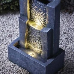 Serenity Vertical Slate Water Fall Feature 9 Serenity Vertical Slate Water Fall Feature -Bloom Haven Herbaceous Perennials Deals Store G46462023
