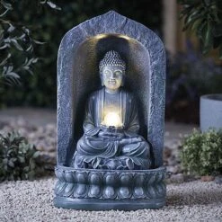 Serenity Buddha Water Feature -Bloom Haven Herbaceous Perennials Deals Store G46522022